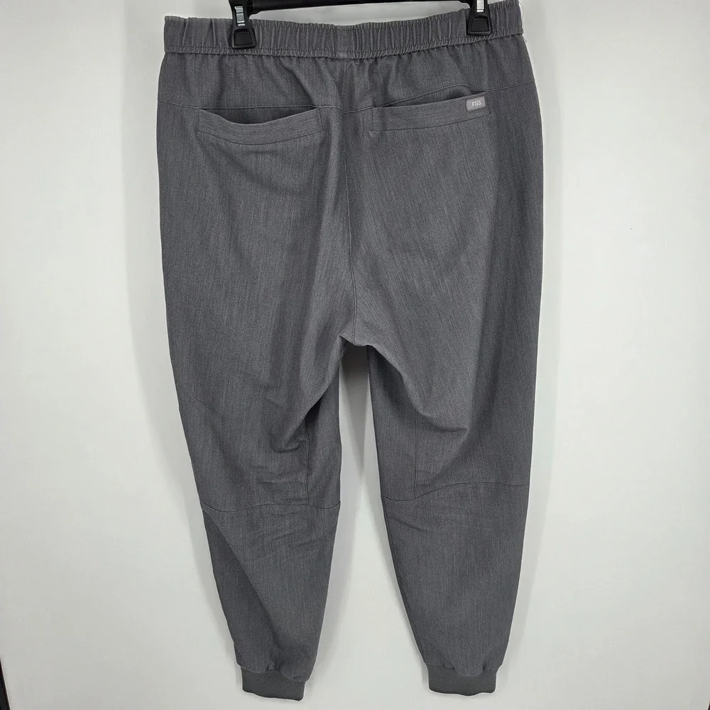 FIGS Tansen Jogger Scrub Pants Mens Graphite Heather Grey MXXSW2004 XL